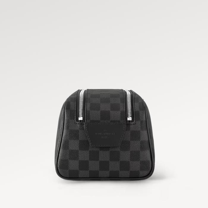 TS Tas pouch clutch Pria man LV Louis Vuitton Dopp Kit N40127