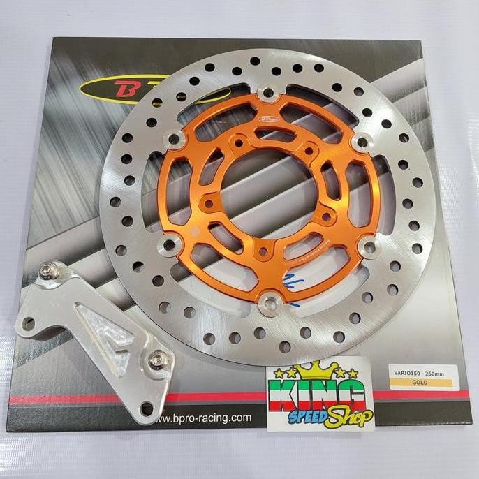 PIRINGAN CAKRAM BPRO DISC 260mm BUAT MOTOR VARIO 125 NEW, VARIO NEW murah