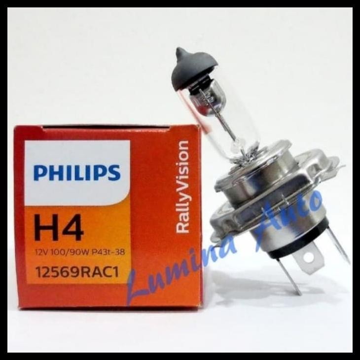 DISKON LAMPU PHILIPS/ LAMPU DEPAN MOBIL H4 12V 100/90W 