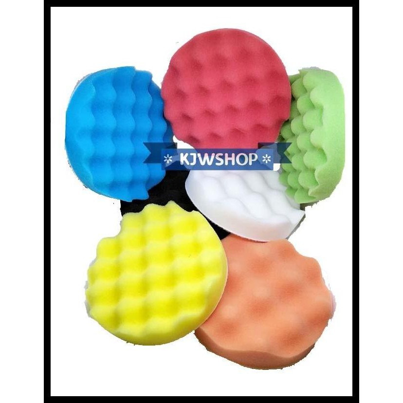 DISKON SPON POLES 4" BUSA TEMPEL VELCRO 100MM BUSA POLES 4 INCH WAVE FOAM VELCRO PAD 4 INCH SPON POL