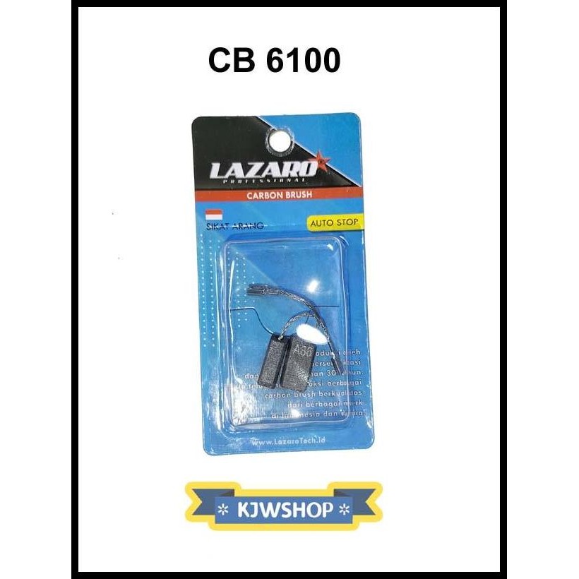 TERBARU CARBON BRUSH CB 6100 BOSTEL CB6100 SPUL SEPUL ARANG CB-6100 