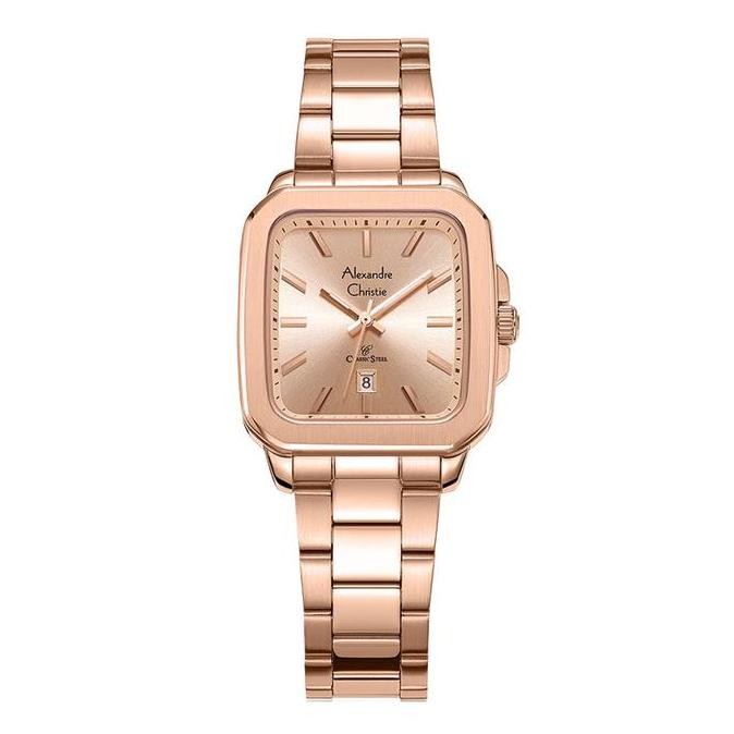 Jam Tangan Wanita Alexandre Christie AC 8687 AC8687 Original Stainless