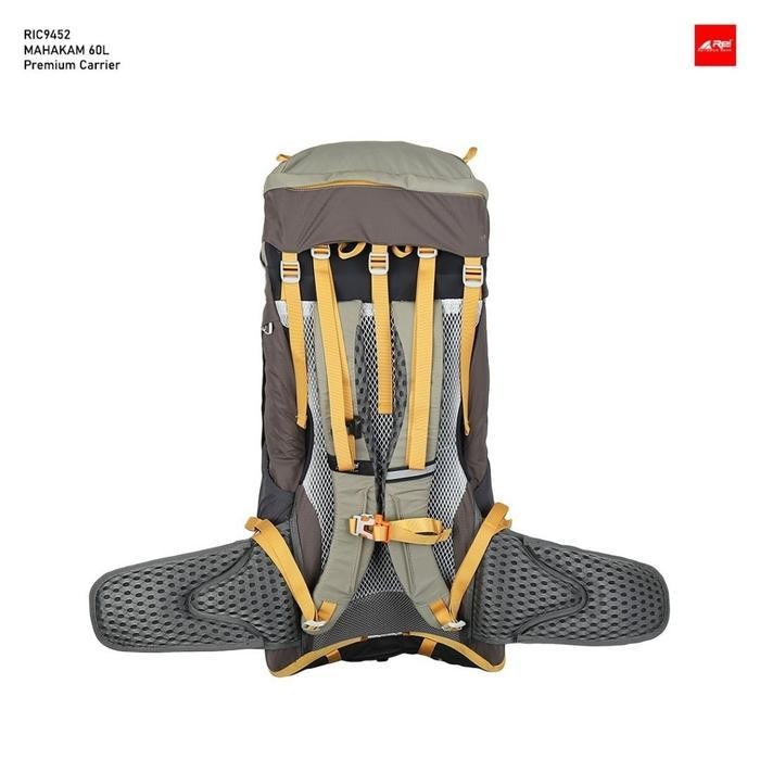 TS Carrier Premium Arei Mahakam 60 Liter Tas Gunung 60L Kerir Keril Backpack Tas Punggung Camping Ra