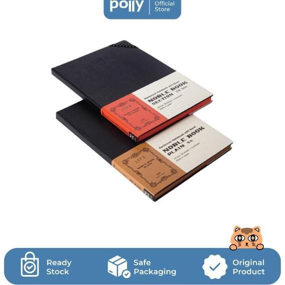

LIFE Noble Hardcover Notebook / Buku Jurnal dan Catatan Premium Original