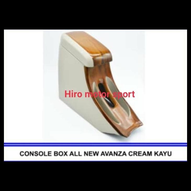 GRATIS ONGKIR CONSOLE BOX AVANZA VELOZ MOTIF KAYU 