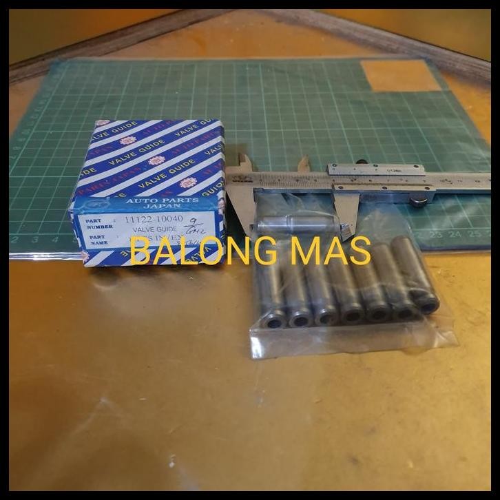 TERBARU GUIDE VALVE BUSH KLEP EX=IN TOYOTA STARLETEP70EP80 COROLAEE80EE90 SPT 