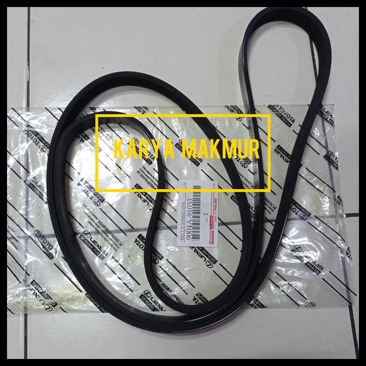 HOT DEAL AVANZA VELOZ RUSH TERIOS FANBELT V-BELT TALI KIPAS ORIGINAL 