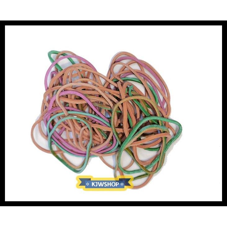 

TERBARU KARET GELANG BESAR BIASA 1 BUNGKUS 500 GRAM 0.5 KG 1/2 KG !!