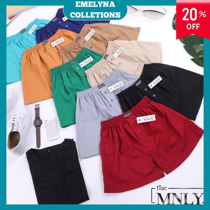 CELANA BOXER PRIA CELANA DALAM BOXER PRIA THE MNLY    BY EMELYNCOLLECTIONS KUALITAS SUPER 
