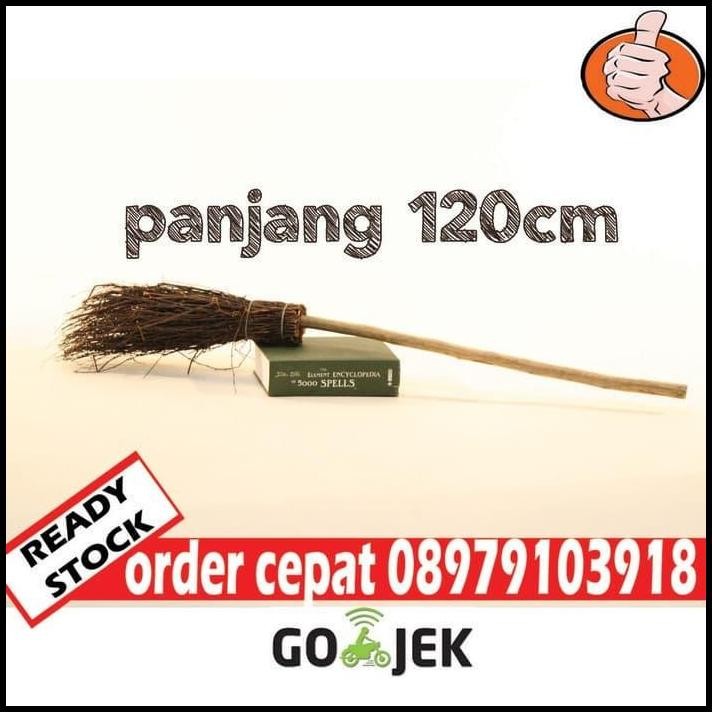 SAPU NENEK SIHIR SAPU PENYIHIR sapu harry potter KOSTUM HALLOWEEN