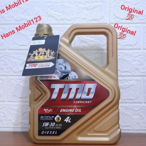 Oli Tmo Gold Sae 5W30 Diesel Fully Synthetic Formulla .4Ltr