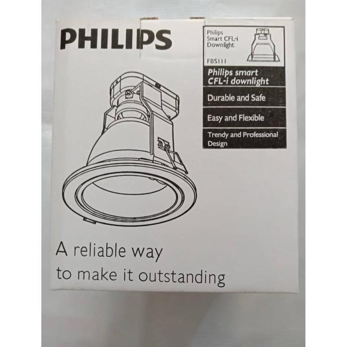 Philips Kap Downlight 4'' Inch Fbs 111 White