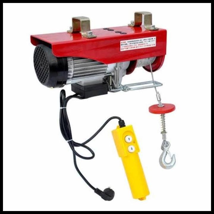 Mini Elektric Hoist Wire 300kg Wire winch PA 300 / Katrol Elektrik