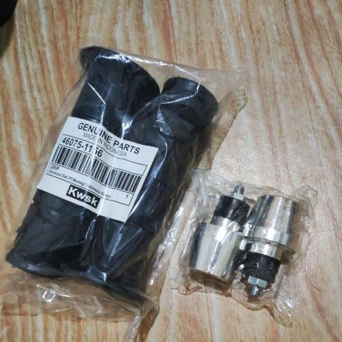 Handgrip Kaze + Jalu Chrome Pcx Vario Mio Scoopy Motor Matic Thermoplastic Rubber Original