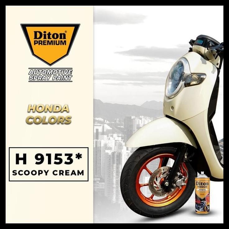 DISKON DITON 9153 SCOOPY CREAM DITON PREMIUM SCOPY CREAM 9153 CAT SEMPROT PUTIH TULANG PILOK PYLOK P