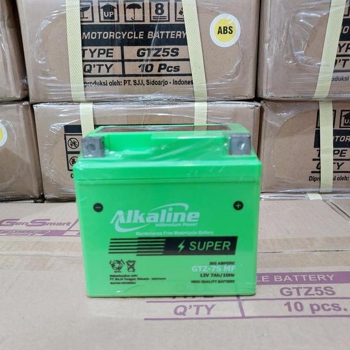 Aki Grandcell Gtz7S Kering Vario 125 150 Pcx Cb150R Cbr Sonic Supra Gtr - Aki Original Original