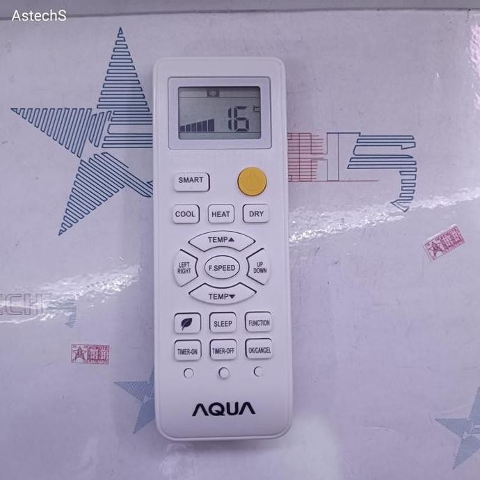 baru remote ac aqua original asli remote pengganti universal ac aqua