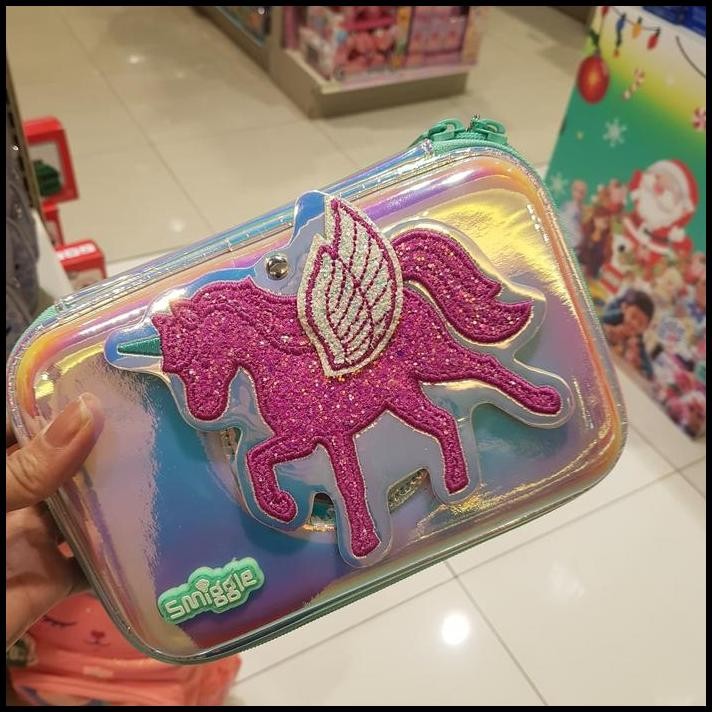 

Smiggle Hardtop Pencil Case Unicorn Original