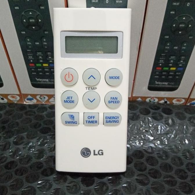 baru remote ac lg original asli ori - jual remot ac lg universal