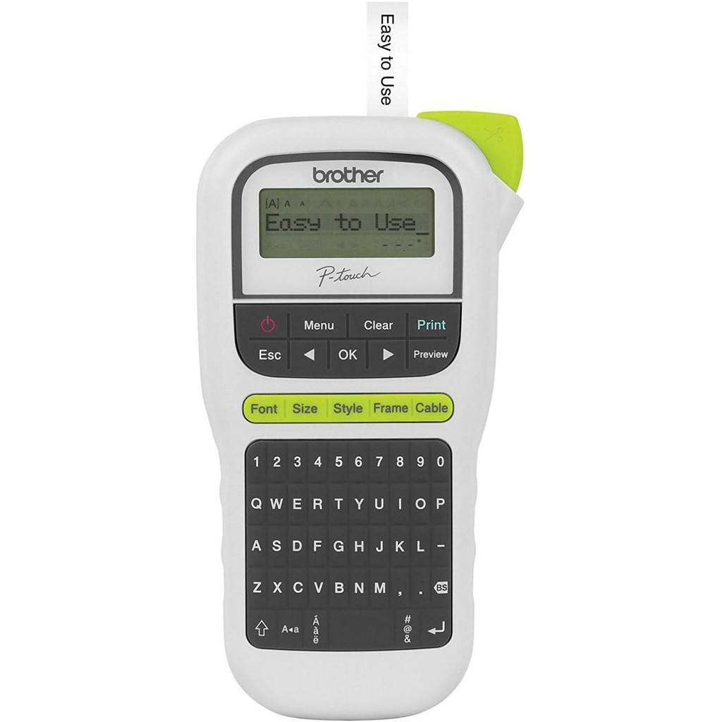 

Brother Printer Label Pt-H110 Label Maker / Pembuat Label Pth110 New Stok
