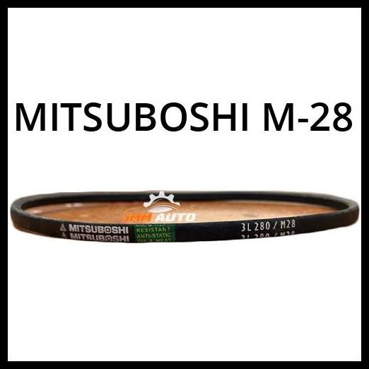 TERBARU VAN BELT / V BELT / FAN BELT MITSUBOSHI M28 M-28 M 28 BELT MESIN CUCI 