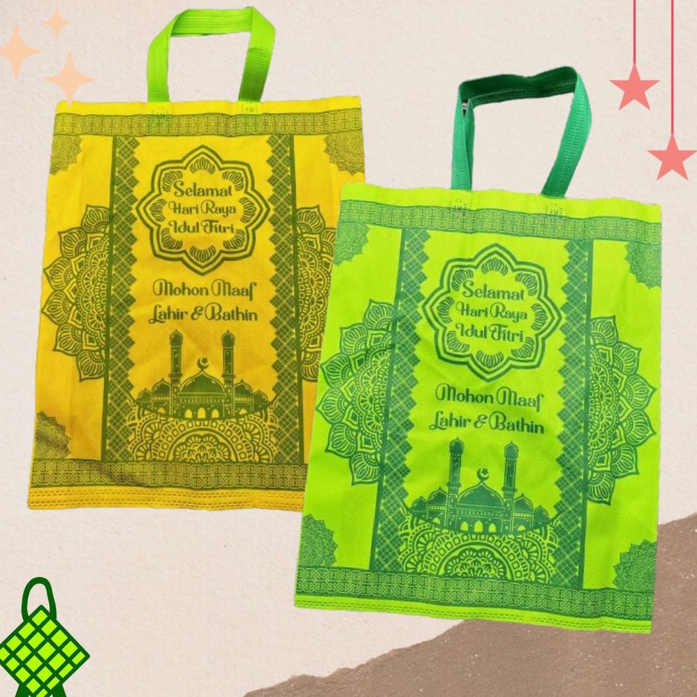 

fg-7 PK32 [LUSINAN Isi 12] Goodie bag Idul Fitri series 2025 - Tas Lebaran Sembako Paket Hemat Murah Meriah Termurah Berkualitas
