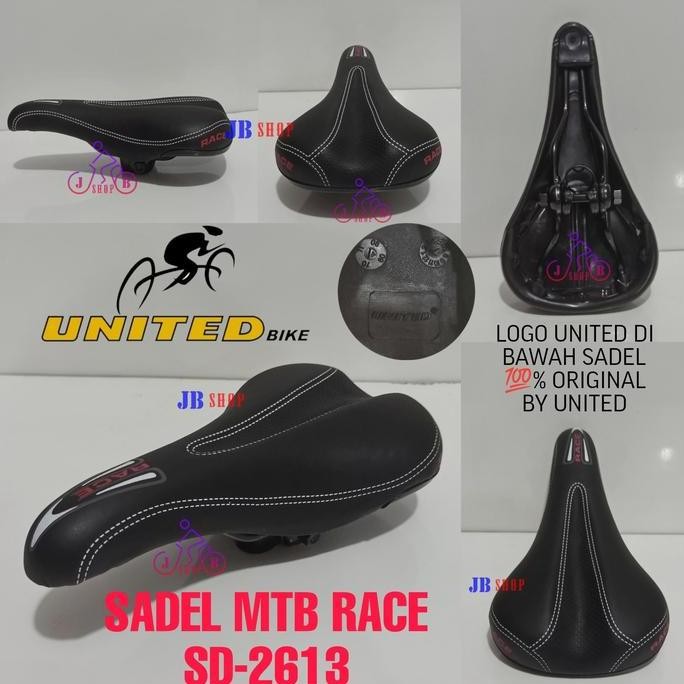 SALE JOK SADEL SEPEDA EMPUK SPORTY MTB LIPAT BMX CITYBIKE PACIFIC UNITED