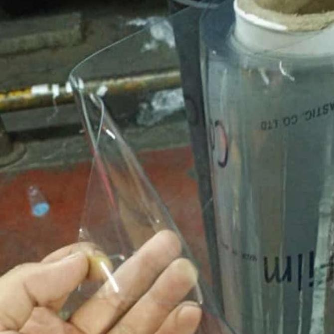 

PLASTIK MIKA PVC CLEAR 0.50MM - MIKA LENTUR TRANSPARAN SERBAGUNA ASLI