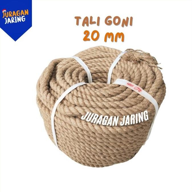 

Terlaris Tali Tambang Goni 20 Mm Dadung Besar Per 5 Meter Untuk Tarik Tambang, Tarik Barang, Angkat Barang Ready Stok