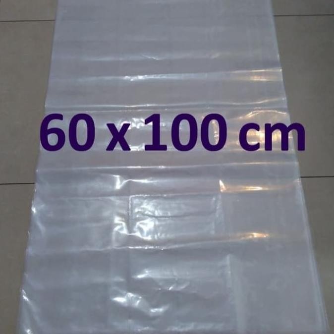 KANTONG PLASTIK PE TEBAL 60X100CM - PLASTIK PACKING IKAN HIAS ARWANA CEMILAN KERIPIK ASLI