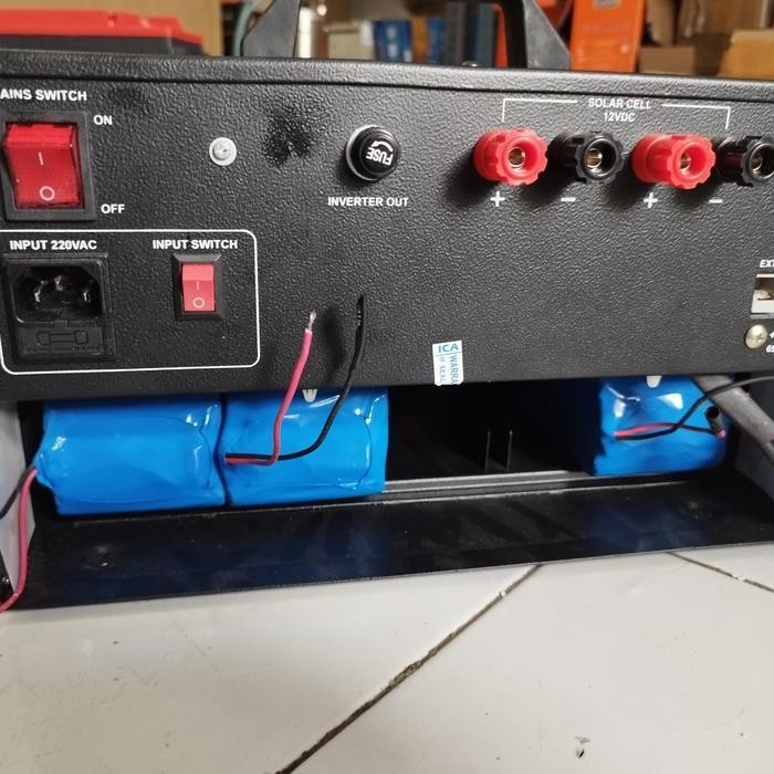 Paket Shs Solar Home System Icasolar 500W Portable Power Backup Original Dan Terpercaya