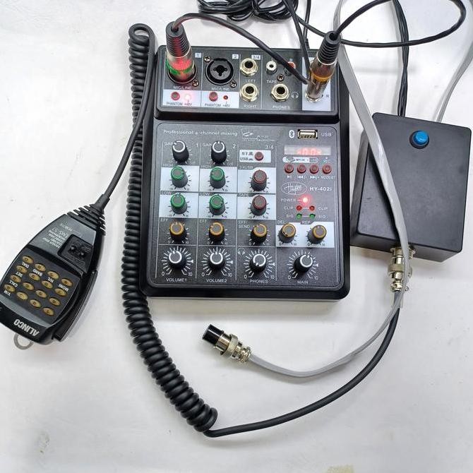 Ptt Box Mixer Audio Untuk Rig Alinco Dr 135 Mk 2 Mk3 Forsale