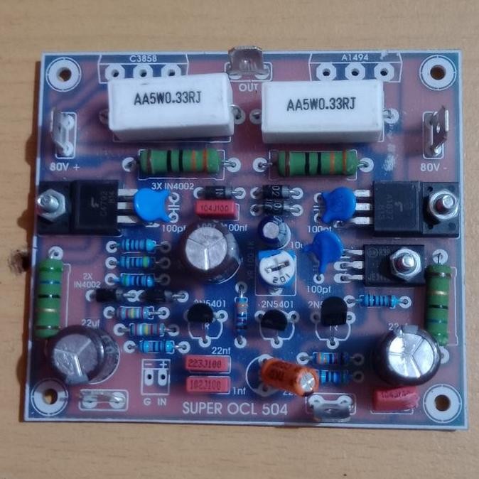 kit driver power amplifier super OCL 506 DISKON
