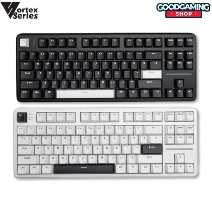 Promo Keyboard Mechanical Vortexseries Mono Wired Gasket Layout 65 75 87 100 Full Size Hotswap