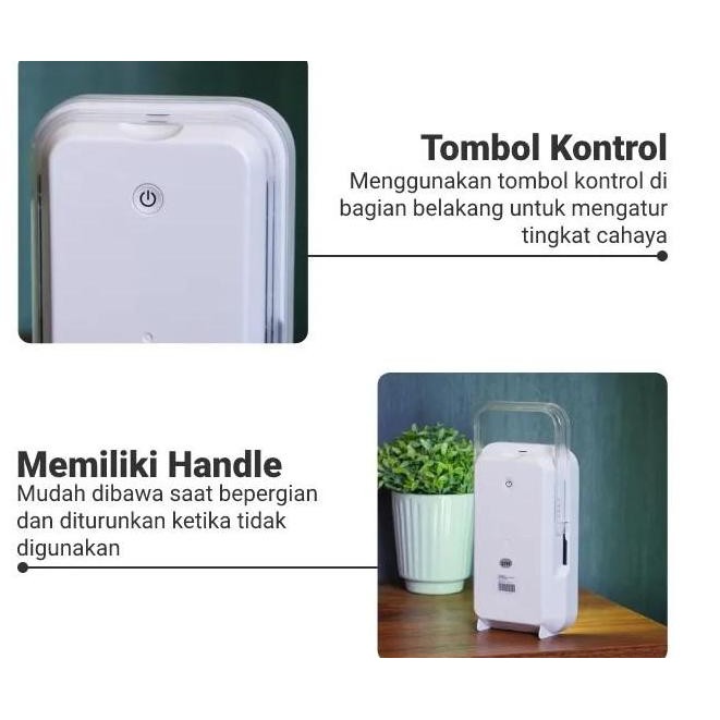 Emergency Lamp Lampu Darurat Mati 160 Led Tl Krisbow