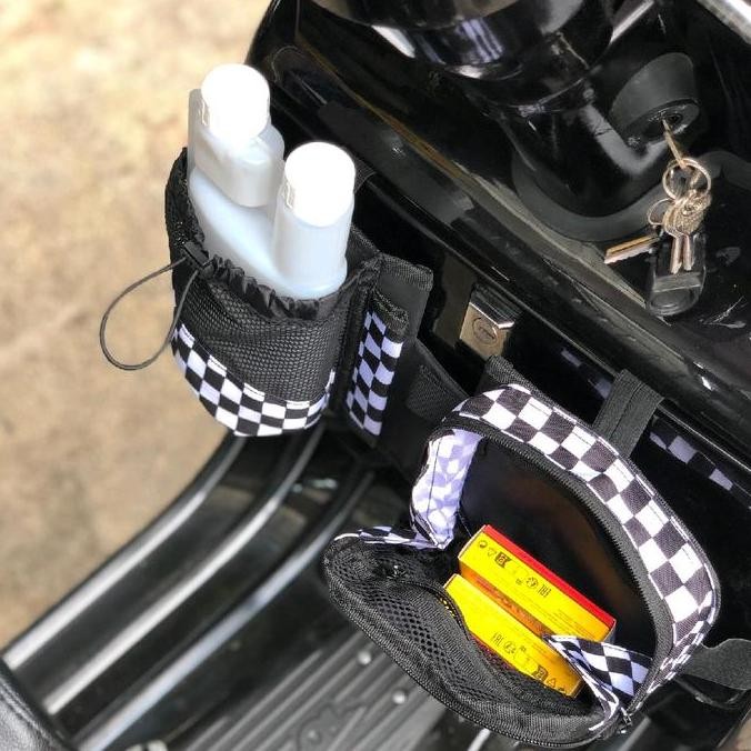 New Tas Tool Bag Vespa PX Excel Spartan Serbaguna - Tas Kunci Bagasi Motor Classic