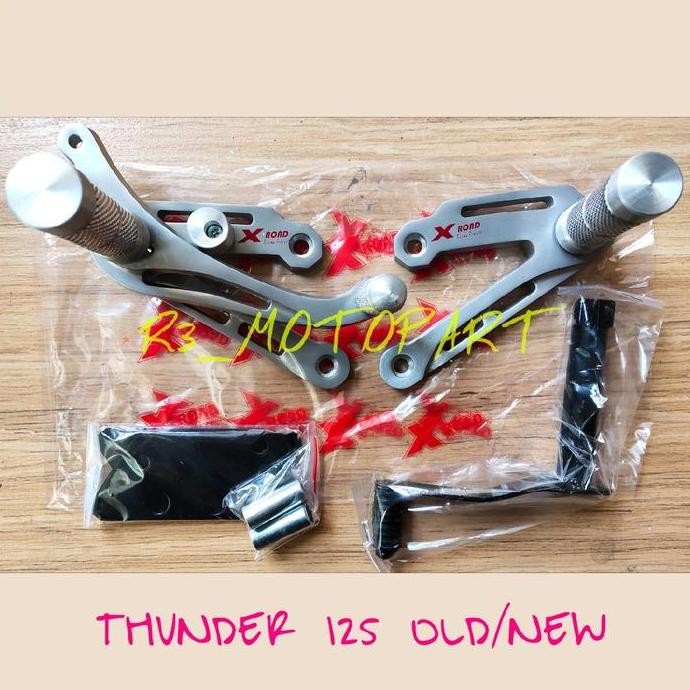 Promo Footstep Underbone Xroad Suzuki Thunder 125 Aksesoris Racing Motor
