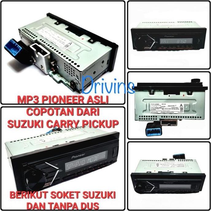 Promo Headunit Single Din Pioneer Copotan Suzuki Carry Pickup Tape MP3 Mobil