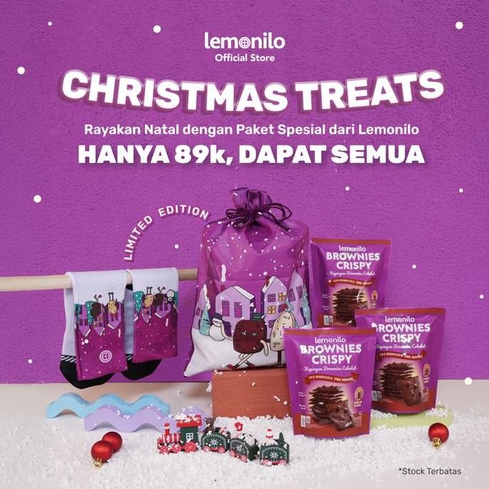 

Lemonilo Paket Hampers Natal Brownies Crispy Chocochips Christmas