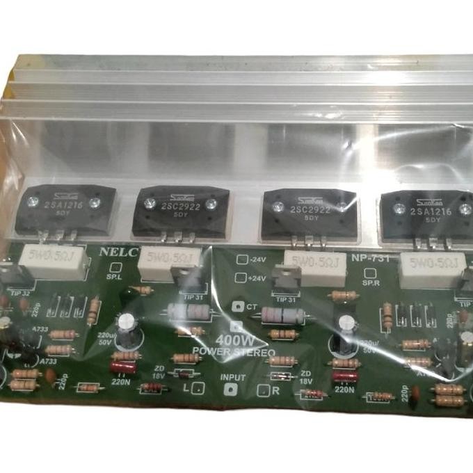 Amplifier Power 400 Watt Sanken Original Mixer driver TERBAIK
