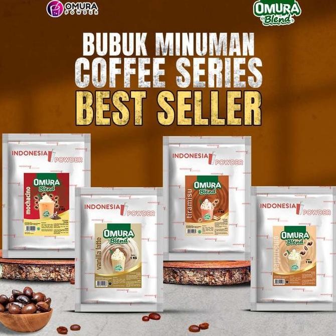 

READY OMURA POWDER DRINK 1KG | BUBUK MINUMAN RASA KOPI PREMIUM + GULA | COFFEE SERIES