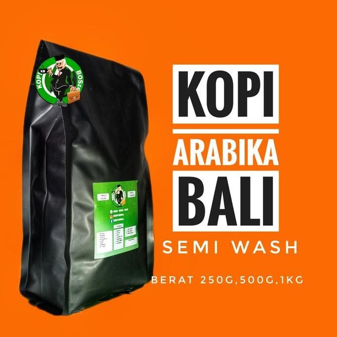 

READY KOPI ARABIKA BALI SEMI WASH | BIJI/BUBUK 1KG 500G 250G | KOPI TUBRUK, V60, ESPRESSO