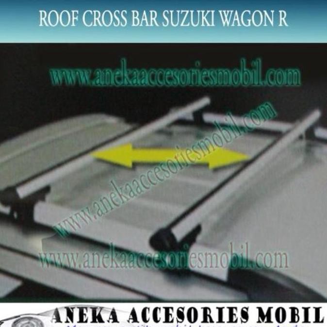 Promo Roof Crossbar Mobil Suzuki Karimun Wagon R Rak Atap Roof Rail