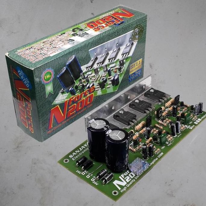 Kit Power Amplifier Stereo N-FORCE 200 BELL BGR PREMIUM
