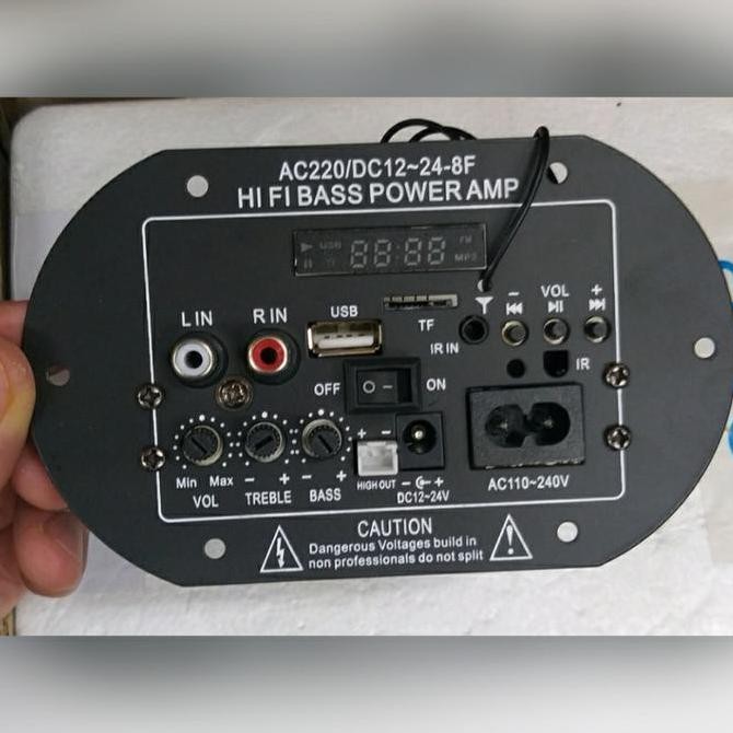 kit modul amplifier power hifi bass bluetooth ac dc TERBATAS