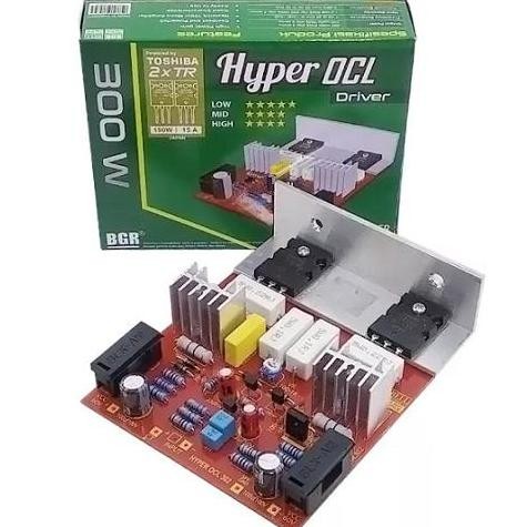 Kit Power Amplifier HYPER OCL Mono +TR TSHB Asli 300Watt Power Hyper OCL Driver 300 WATT BELL READY