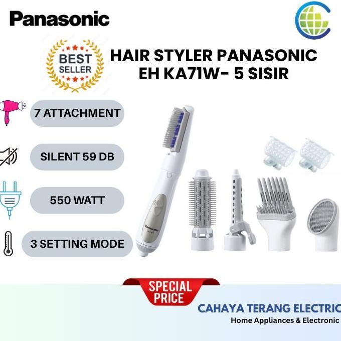 Hair Styler Panasonic Eh-Ka-71W ( Kuru- Kuru)