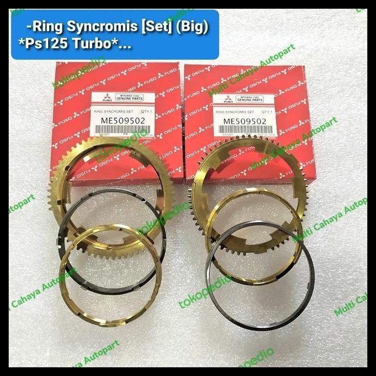 TERMURAH RING SYNCROMIS CANTER PS125 TURBO SET BESAR ME509502 