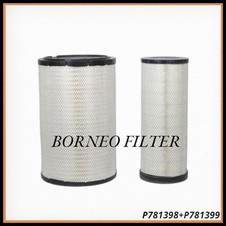 TERBARU P781398 + P781399 CH OUTER + INNER SET AIR FILTER UDARA ( SFA1398P SFA1399S ) ( AF25830 + AF