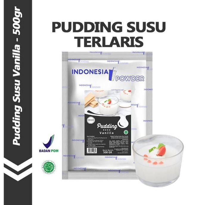 

Original Omura Pudding Mix Powder Vanilla 500gr - Puding Sutra Instan Rasa Vanila + Gula